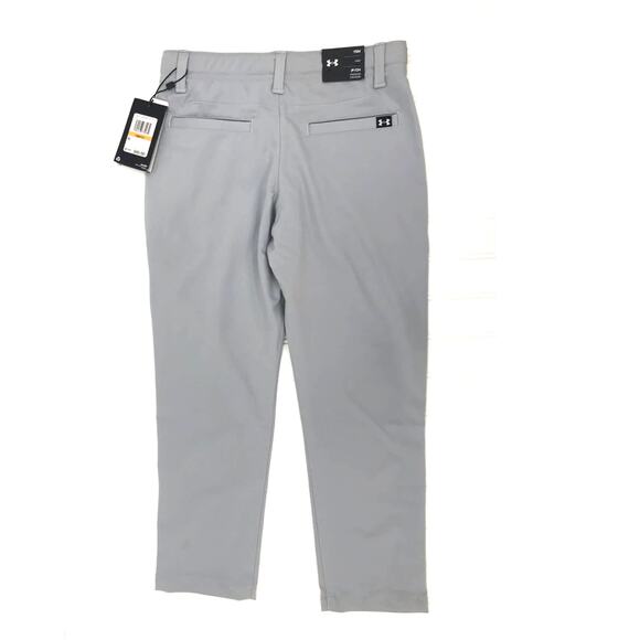 Under Armour Boys Gray Baseball Pants Adjustable Waist Youth Small - Picture 6 of 8